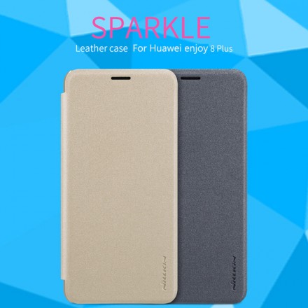 Чехол (книжка) Nillkin Sparkle для Huawei Y9 2018