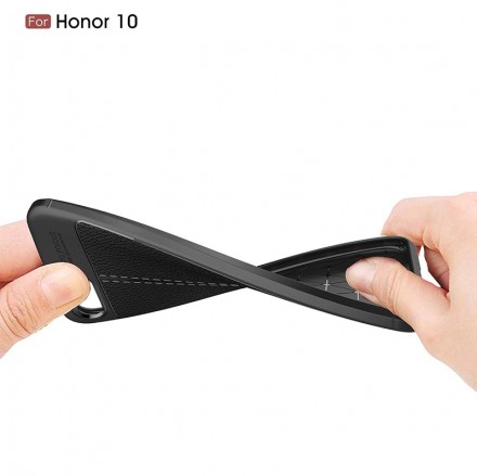 ТПУ накладка Skin Texture для Huawei Honor 10