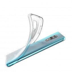 Ультратонкий ТПУ чехол Crystal для Xiaomi Redmi Note 9S (прозрачный)