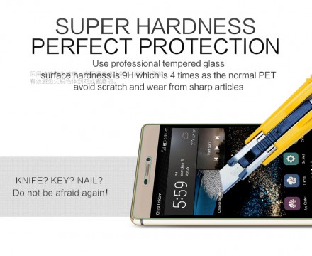 Защитное стекло Nillkin Anti-Explosion (H) для Huawei P8