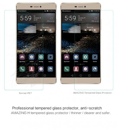 Защитное стекло Nillkin Anti-Explosion (H) для Huawei P8