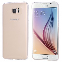 Ультратонкая ТПУ накладка Crystal для Samsung G920F Galaxy S6 (прозрачная)