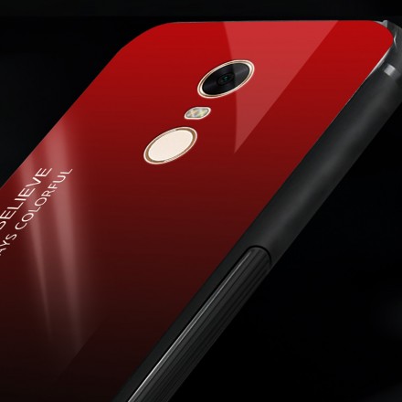 ТПУ чехол Color Glass для Xiaomi Redmi Note 4X