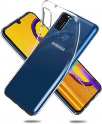 Ультратонкий ТПУ чехол Crystal для Samsung Galaxy M31 (прозрачный)