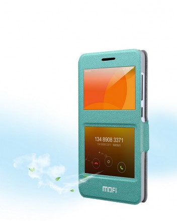 Чехол (книжка) MOFI для Xiaomi Redmi 2 (с окошком)