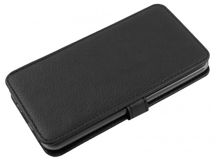 Кожаный чехол (книжка) Leather Series для Xiaomi Redmi Note 10