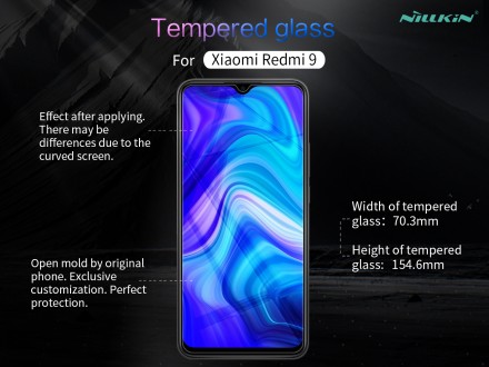 Защитное стекло Nillkin Anti-Explosion (H) для Xiaomi Redmi A2 Plus