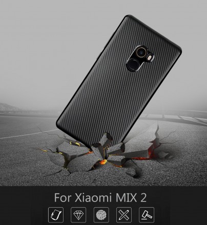 ТПУ накладка Carbon Series для Xiaomi Mi Mix 2