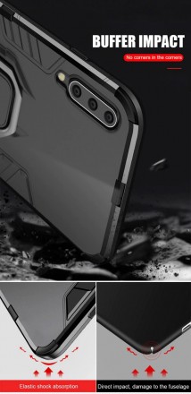 Накладка Strong Guard Ring для Xiaomi Mi 9 Lite (c подставкой)