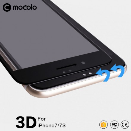 Защитное стекло с рамкой MOCOLO 3D Premium для iPhone 7