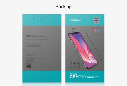 Защитное стекло Nillkin CP+PRO с рамкой для iPhone 12 mini