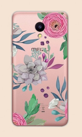 ТПУ накладка Brilliant Series для Meizu M5C