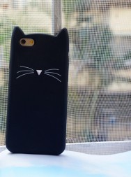 TPU чехол Kitty Fun для iPhone SE (2020)