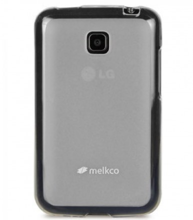 ТПУ накладка Melkco Poly Jacket для LG E435 Optimus L3 ll Dual (+ пленка на экран)