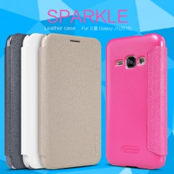Чехол (книжка) Nillkin Sparkle для Samsung J120H Galaxy J1