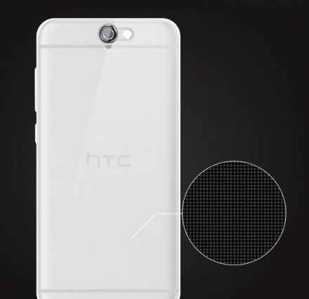 Ультратонкая ТПУ накладка Crystal для HTC One A9 (прозрачная)