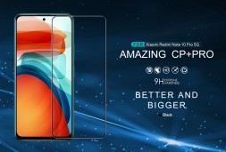 Защитное стекло Nillkin CP+PRO с рамкой для Xiaomi Redmi Note 10 Pro 5G