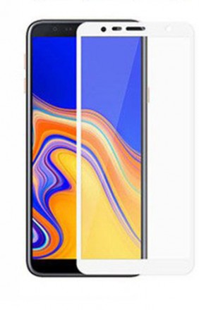 Защитное стекло c рамкой 3D+ Full-Screen для Samsung J610 Galaxy J6 Plus 2018