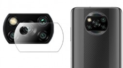 Гибкое защитное стекло для Xiaomi Poco X3 (на камеру)