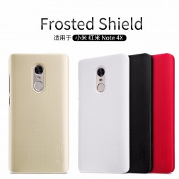 Пластиковый чехол Nillkin Super Frosted для Xiaomi Redmi Note 4X (+ пленка на экран)