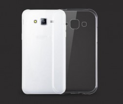 Ультратонкая ТПУ накладка Crystal для Samsung J701 Galaxy J7 Neo (прозрачная)
