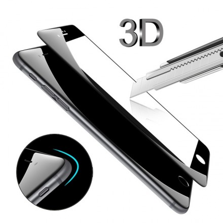 Защитное стекло c рамкой 3D+ Full-Screen для iPhone 8 Plus