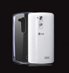 Ультратонкая ТПУ накладка Crystal для LG L Fino D295 (прозрачная)