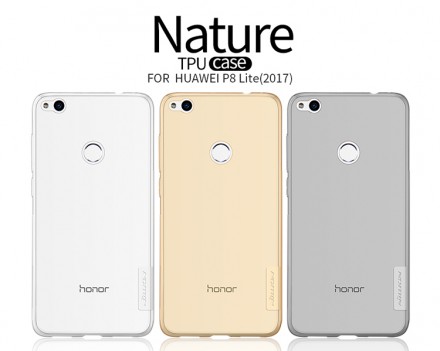 ТПУ накладка Nillkin Nature для Huawei P8 Lite 2017