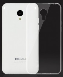 Ультратонкая ТПУ накладка Crystal для Meizu MX6 (прозрачная)