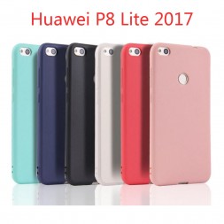 Матовая ТПУ накладка для Huawei P8 Lite 2017