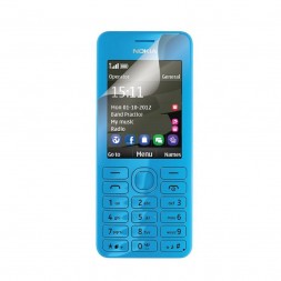 Защитная пленка на экран для Nokia 206 (прозрачная)