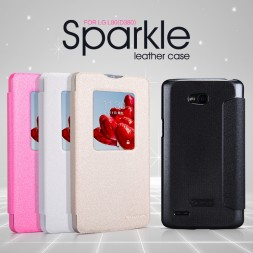 Чехол (книжка) Nillkin Sparkle для LG L80 D380