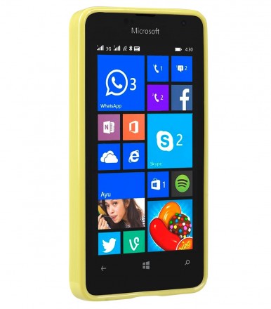 ТПУ накладка Melkco Poly Jacket для Microsoft Lumia 430 (+ пленка на экран)