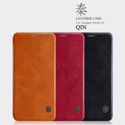 Чехол (книжка) Nillkin Qin для Huawei Honor 10