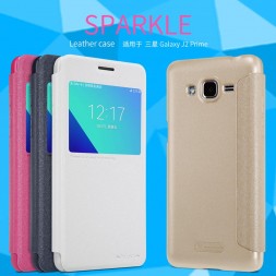 Чехол (книжка) Nillkin Sparkle для Samsung G532 Galaxy J2 Prime (2016)