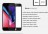 Защитное стекло HOCO 3D+ c рамкой Full-Screen для iPhone 6 / 6S