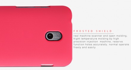 Пластиковая накладка Nillkin Super Frosted для HTC Desire 210 (+ пленка на экран)