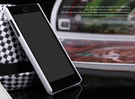 Пластиковая накладка Nillkin Super Frosted для LG P880 Optimus 4X HD (+ пленка на экран)