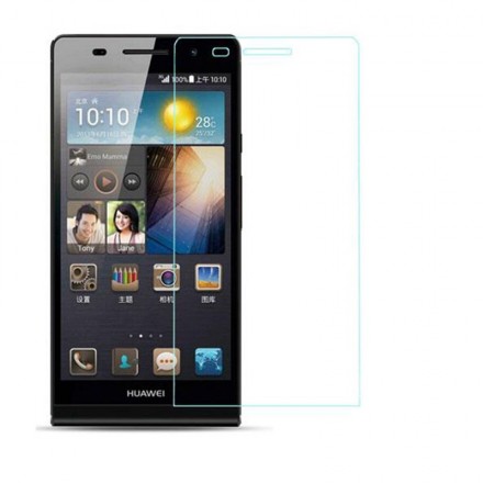 Защитное стекло Tempered Glass 2.5D для Huawei Ascend P6
