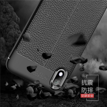 ТПУ накладка Skin Texture для Huawei Honor 8S