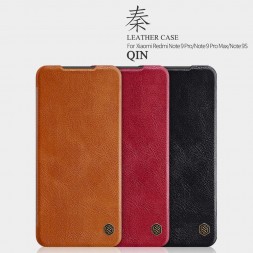 Чехол (книжка) Nillkin Qin для Xiaomi Redmi Note 9S