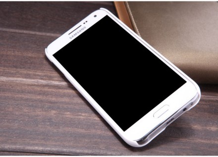 Пластиковая накладка Nillkin Super Frosted для Samsung E500H Galaxy E5 (+ пленка на экран)