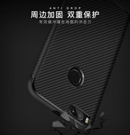 ТПУ накладка Ripple Texture для Huawei Y6 2018