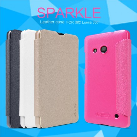 Чехол (книжка) Nillkin Sparkle для Microsoft Lumia 550