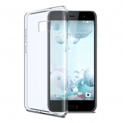 Ультратонкая ТПУ накладка Crystal для HTC U Ultra (прозрачная)