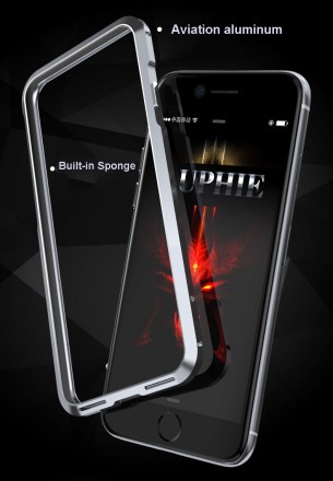 Металлический бампер Luphie Blade Sword для iPhone 8 Plus