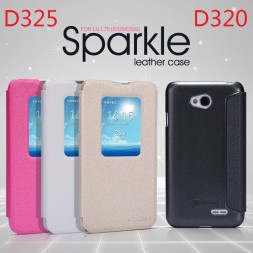 Чехол (книжка) Nillkin Sparkle для LG L65 Dual D285