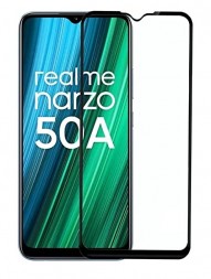 Защитное стекло c рамкой 3D+ Full-Screen для Realme Narzo 50A