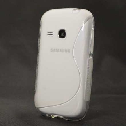 ТПУ накладка S-line для Samsung S6312 Galaxy Young Duos