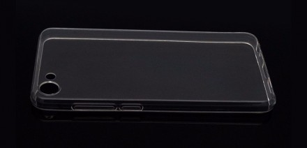 Ультратонкая ТПУ накладка Crystal для Meizu U10 (прозрачная)
